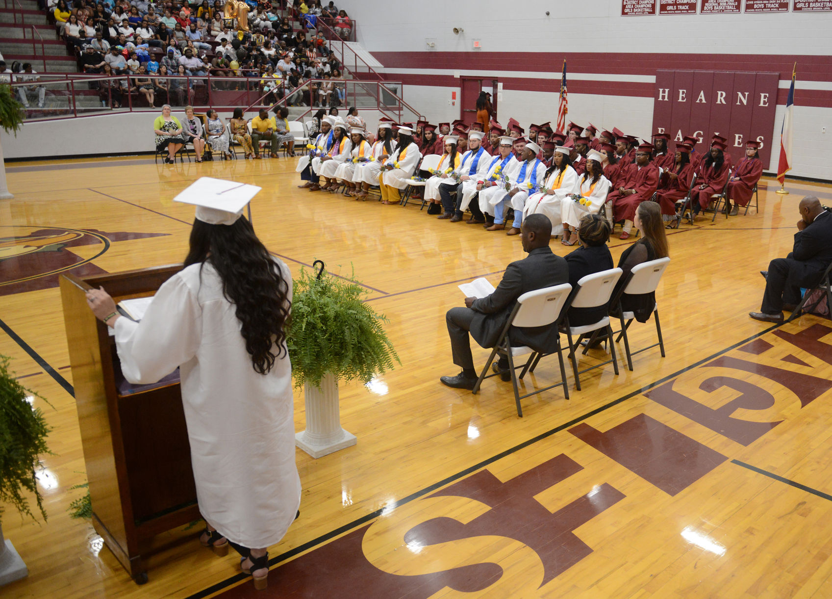 Hearne High School graduation